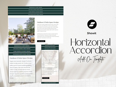 Showit Horizontal Accordion showit showit addon showit canvas showit template showit website