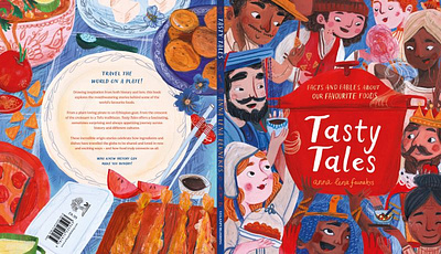 Tasty Tales - Anna Lena Feunekes and Uclan Publishing childrens books history illustration kids nonfiction