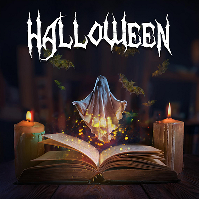 Halloween Poster adobe photoshop graphic design halloween poster social media post