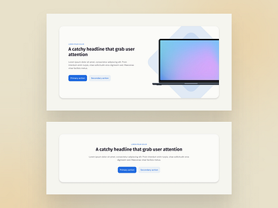 CTA section | Building Blocks UI Kit app components cta design figma interface landing page layers ux