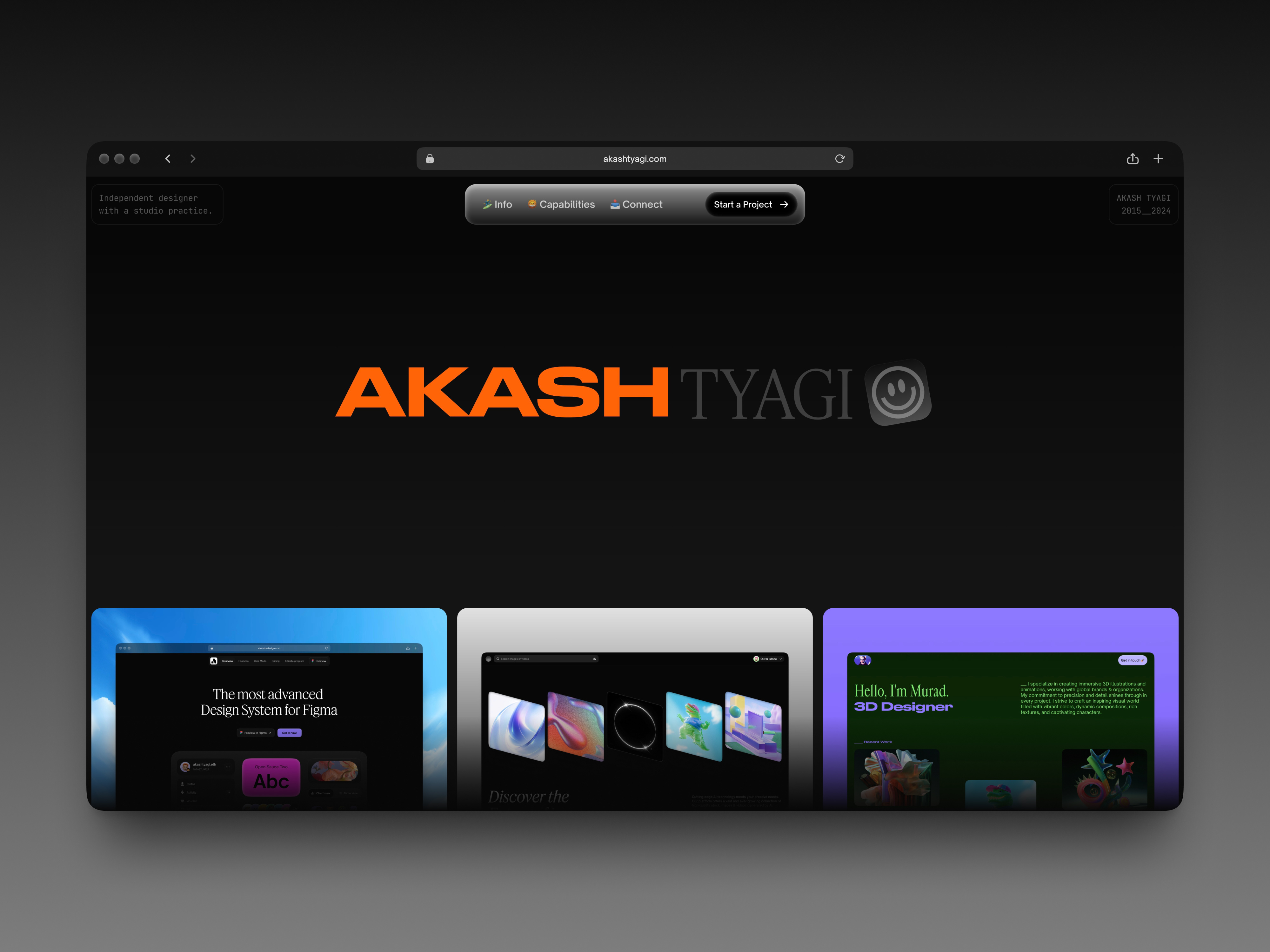 Example of Landing Page Design