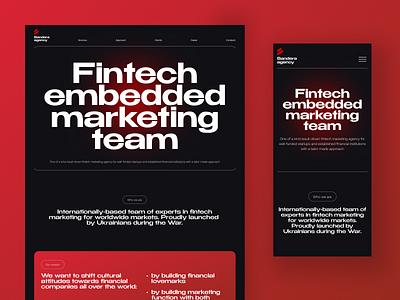 Website for marketing team design figma landing marketing marketingteam ui ux webdesign