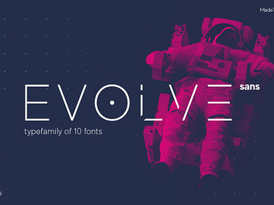 MADE Evolve Sans 80% Off bold book branding commercial cyrillic display fashion fresh future futuristic latin made evolve sans 80 off madetype magazines modern regular typeface