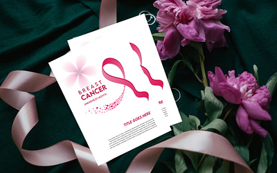 Breast Cancer Flyer modern design