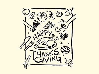 Thanks Giving Illustration illustration