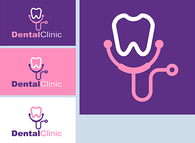 Dental Clinic Logo Design brand brand identity design branding dental clinic logo logo design packaging design