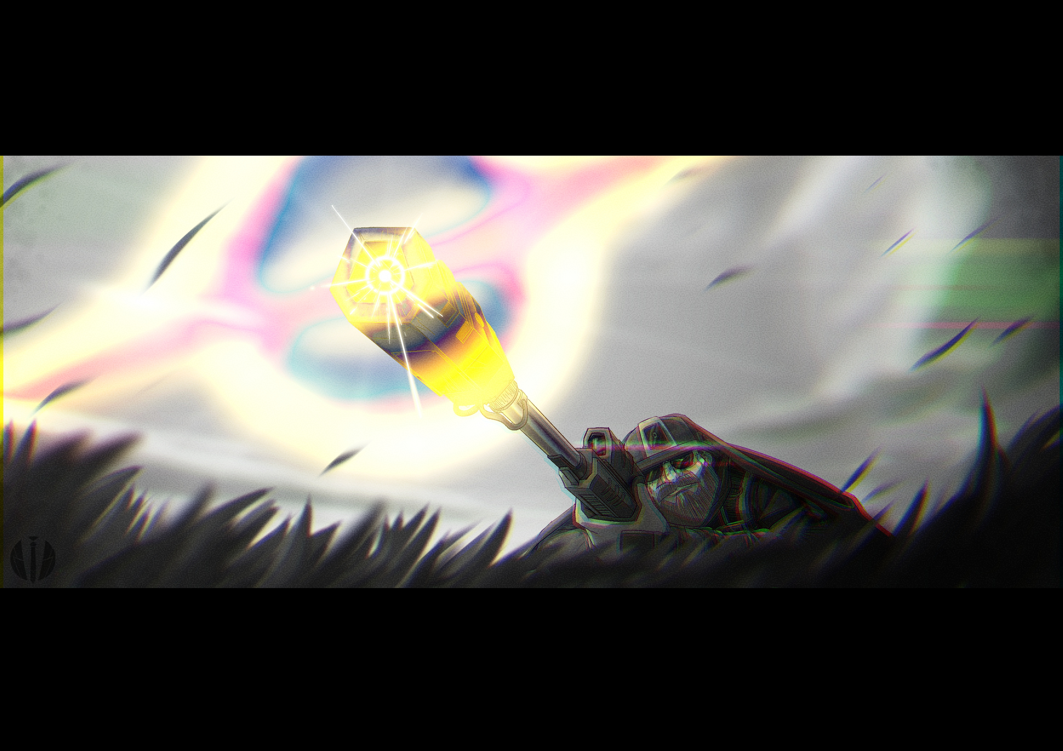 Example of Epic Cinematic Cartoon Illustration