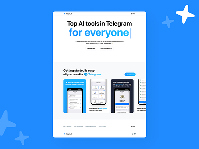 Neurs.AI – Landing page ai landing page ui ux web design