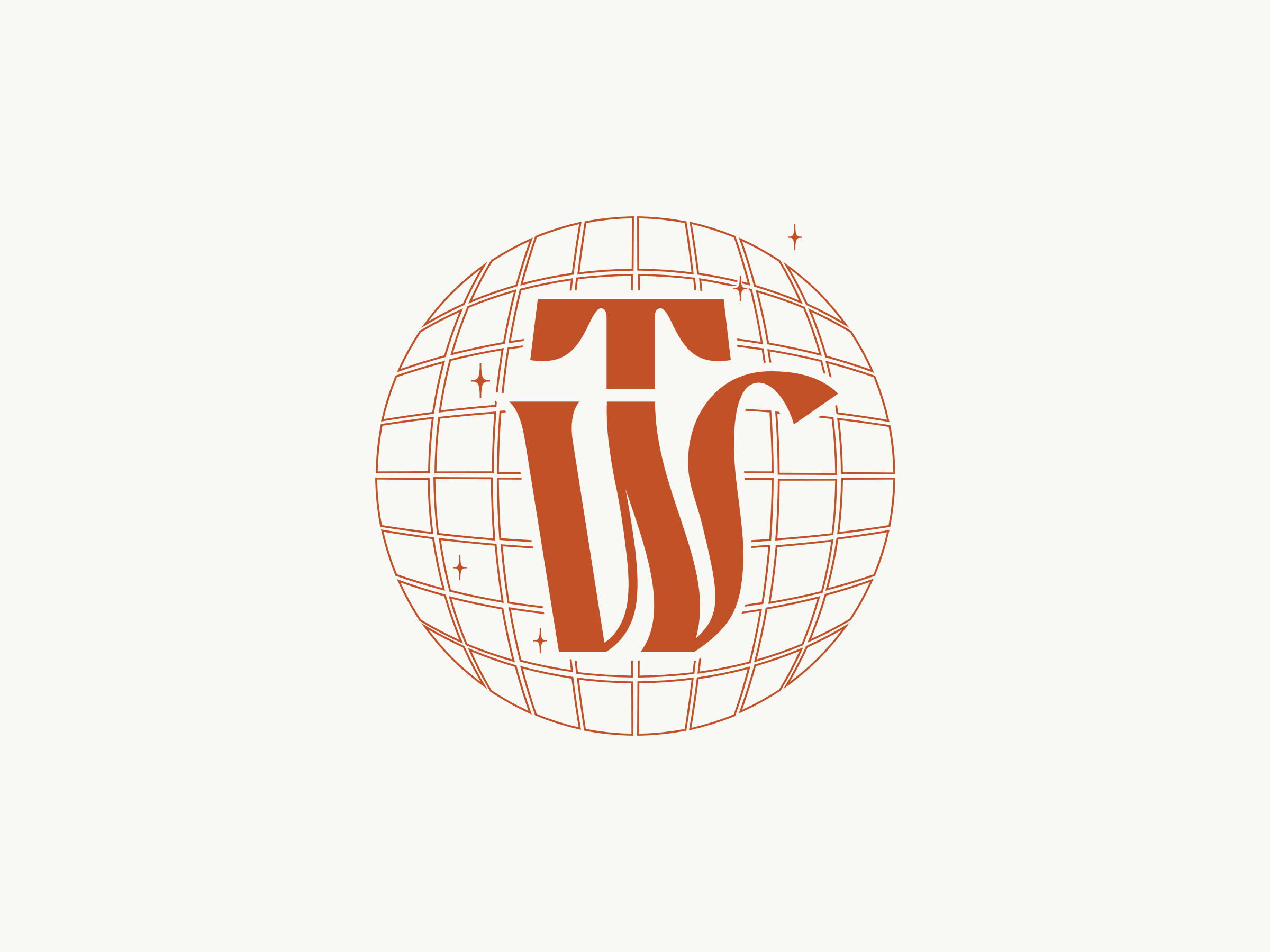 Example of Disco ball logo