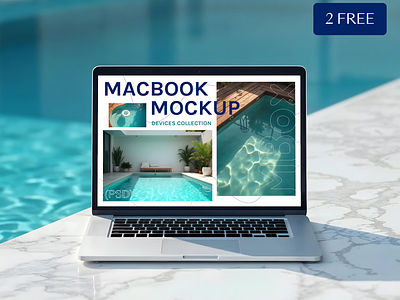 Pool Pixels | Mockup Collection | DEVICES COLLECTION adobe photoshop devices figma free free mockup free psd graphic design ipad iphone macbook mockup mockup free psd psd mockup psd tamplate template template free ui ux web