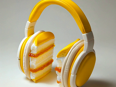 When the music is that sweet 360 cake fluid headphones headset motion music sound sweet