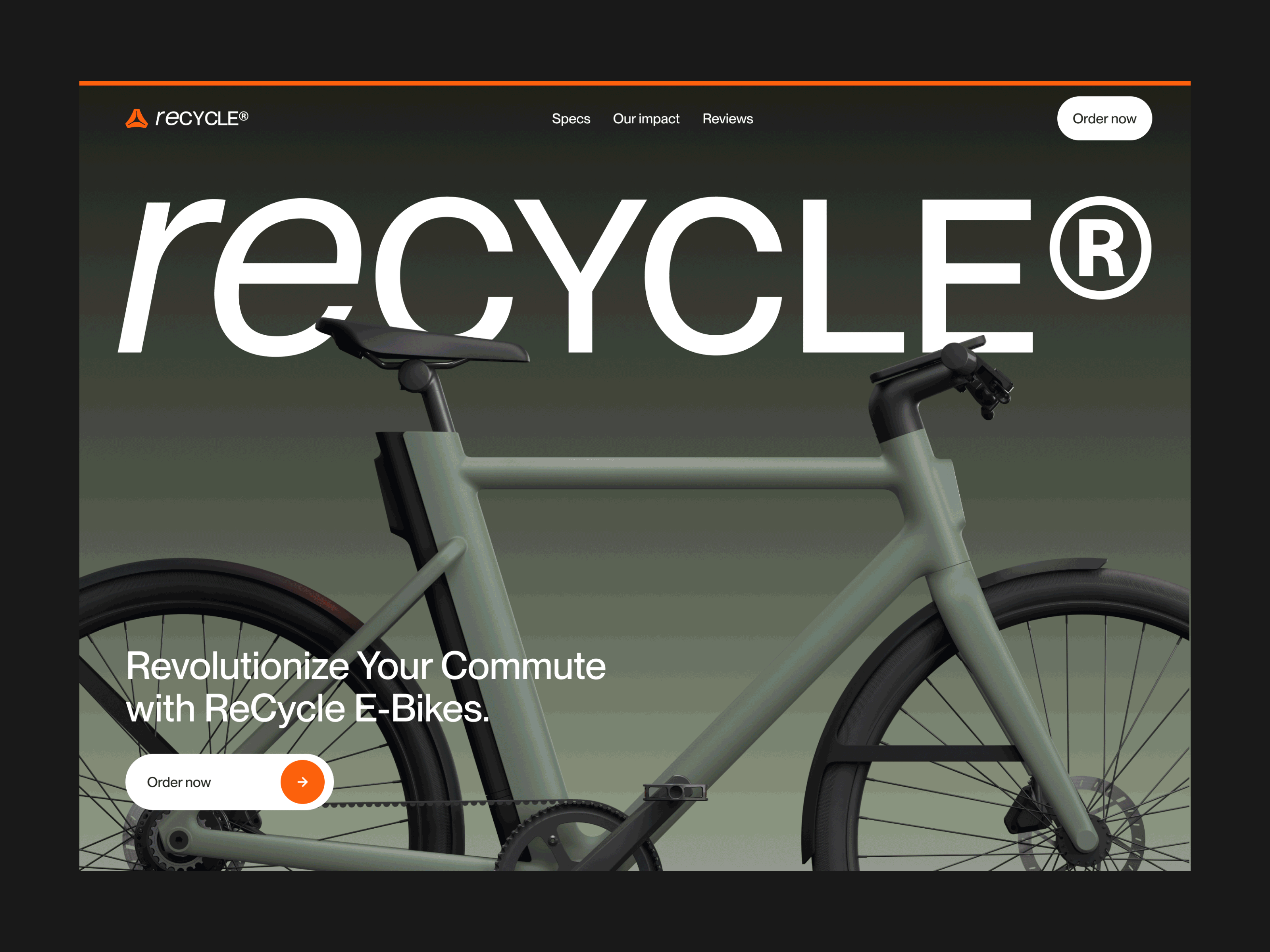 Recycle Bikes / Landing Page / Pt.02 bikes challenge cycle e bikes figma french french agency french studio landing landing page league minimal minimal design minimalist minimalist design recycle relume ui ui design webdesign