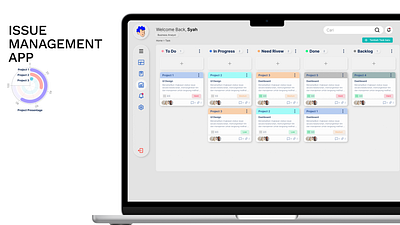 Issue Management App – Efficient Workflow & Task Tracking app design