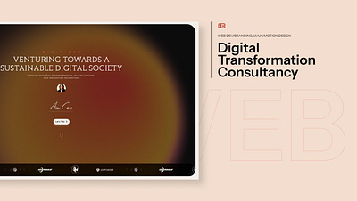 Digital Transformation Consultancy branding consultancy design responsive webflow website