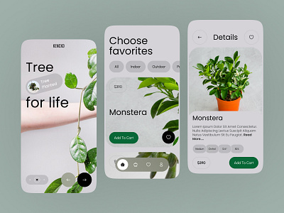 Grow Green 🌍 | Clean and Minimalist Plant App Design appconcept cleandesign ecochic ecofriendlydesign ecommerceapp environmentallyfriendly greenliving greenui minimalistdesign mobileappdesign modernui naturelovers plantapp plantshopping plantshopui productdesign sustainabledesign uiinspiration uiuxdesign userexperience