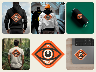 Yassin Studio Sticker & T-shirt Design branding eblem eye graphic design logo mark pen pentool shirt shirt design sticker stickers ui ux