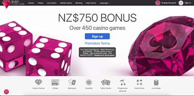 Ruby Fortune Casino NZ