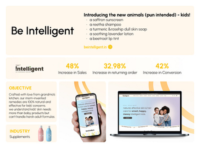 Be Intelligent Website Design design landingpage ui uiux websitedesign