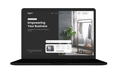 Seamless E-commerce Platform with Amazon MCF Integration – UI/UX graphic design marketing mcf ui ux design website