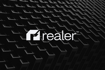 Realer™ Brand Identity brand identity branding construction logo logo design real estate real estate company real estate logo visual identity