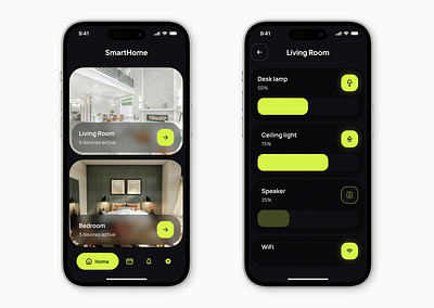 Smarthome App mobile app mobile app design product design smarthome smarthome app ui design uiux uiux design ux design