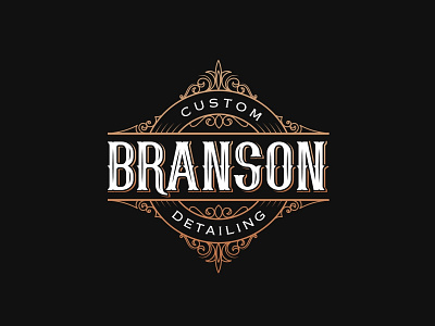 Branson Custom branding graphic design logo