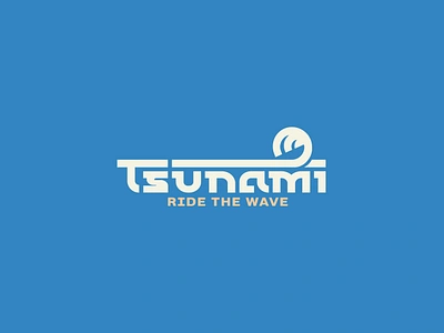 Tsunami Cannabis Logo branding cannabis graphic design logo package design