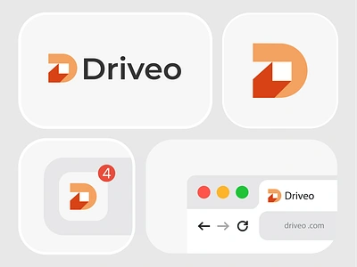 Driveo - Modern and Dynamic Logo Design Concept brand brand identity brandidentity branding consulting creative process d design dribbble flat design icon logistics logo logo design logo designer minimalist logo modern logo tech tech logo technology