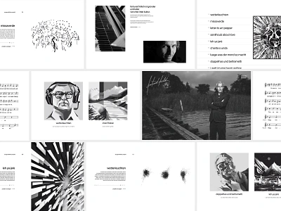 Fortunat Frölich — Swiss Composer art blocks branding design landing page logo minimalistic music portfolio swiss swiss design ui ux