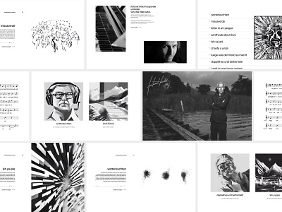 Fortunat Frölich — Swiss Composer art blocks branding design landing page logo minimalistic music portfolio swiss swiss design ui ux