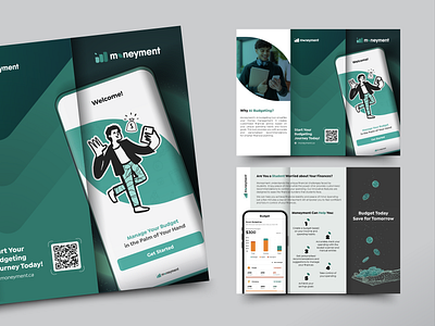 Marketing Brochure: Moneyment brochure design graphic marketing