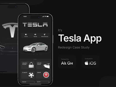 TESLA EV Application New Design Full Case Study animation app app design case study design design vibes electric vehicles elon musk ev design future innovation interaction design ios motion design product design sustainability tesla ui userinterface ux