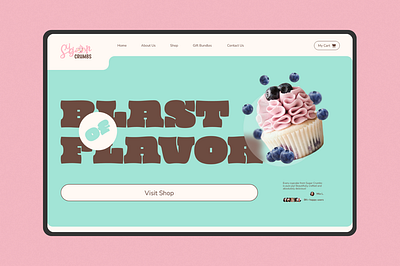 Cupcake ecommerce website bakery bakery ecommerce bakery website cupcake cupcake website dailyui ecommerce website ui design uiux design web design website design