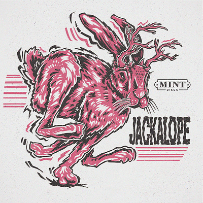 Jackalope branding design graphic design illustration logo vector