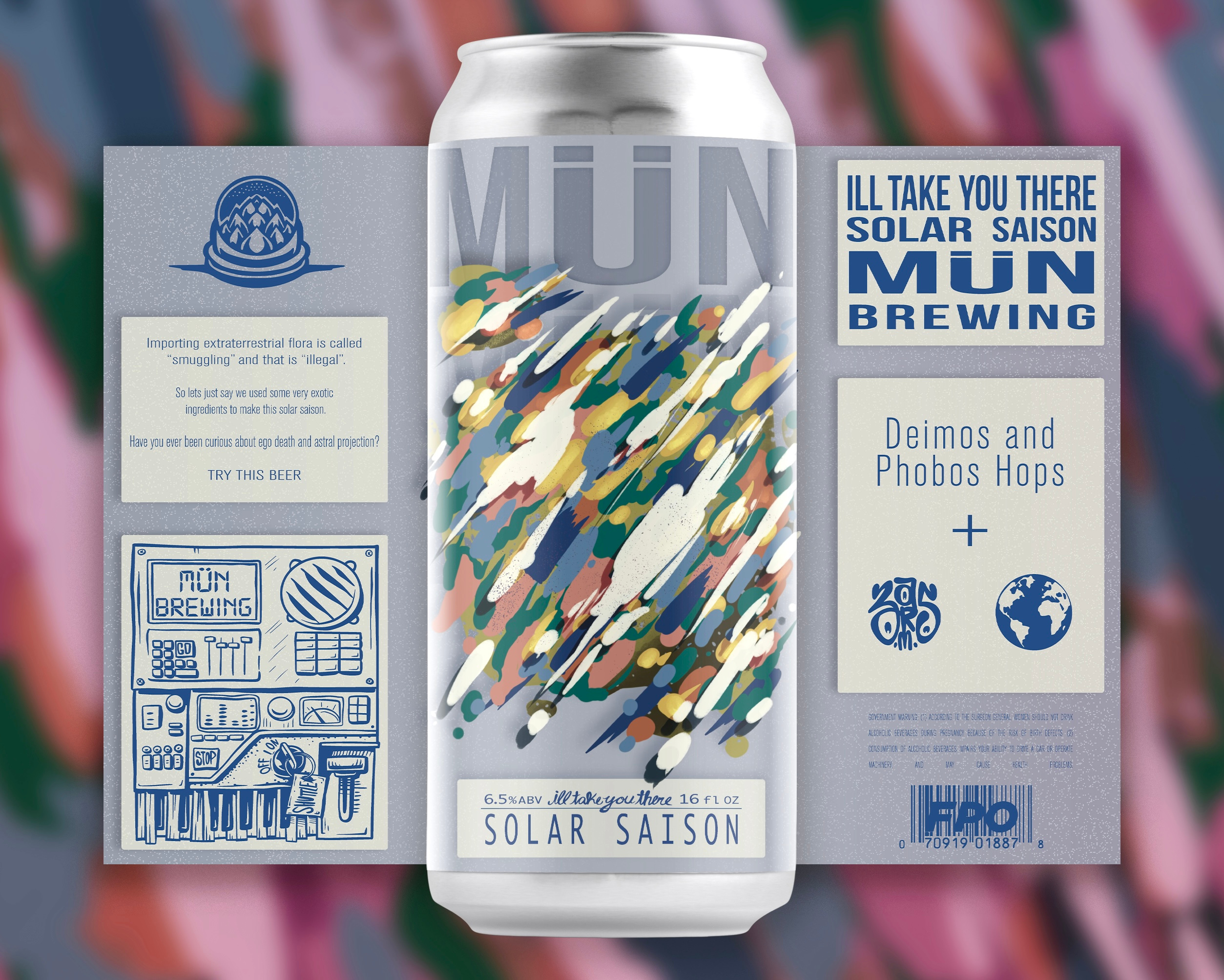 Example of Product Label Design And Illustration