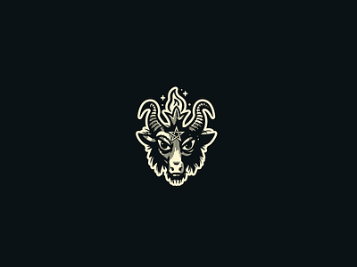 Baphomet adobe illustrator characterdesign illustration vector