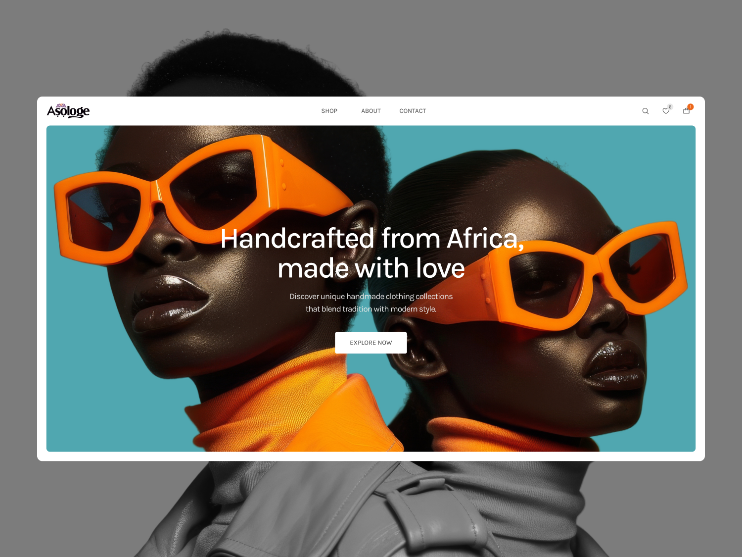 Example of Ecommerce Website Design