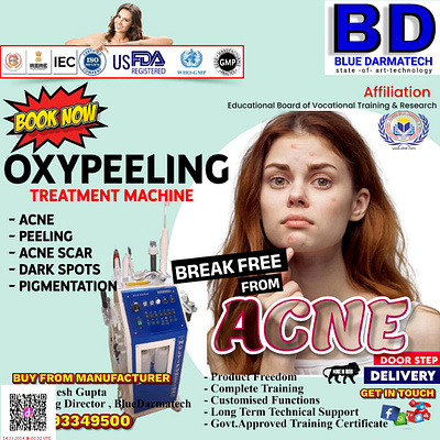 ACNE OXYPEEL animation branding design graphic design motion graphics