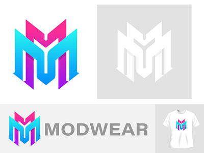 MODWEAR Monogram Clothing, Fashion Logo 3dlogo abstractlogo branding brandingdesign clothing elegance fashion graphicdesign illustration logo logo logo m m letter logo minimalist mm modern monogram typeface logo typography logo vector