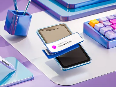 Explainer Video 3d 3dmodeling animation artdirection bl blender 3d branding design explainer graphic design illustration isometric low poly motion graphics ui