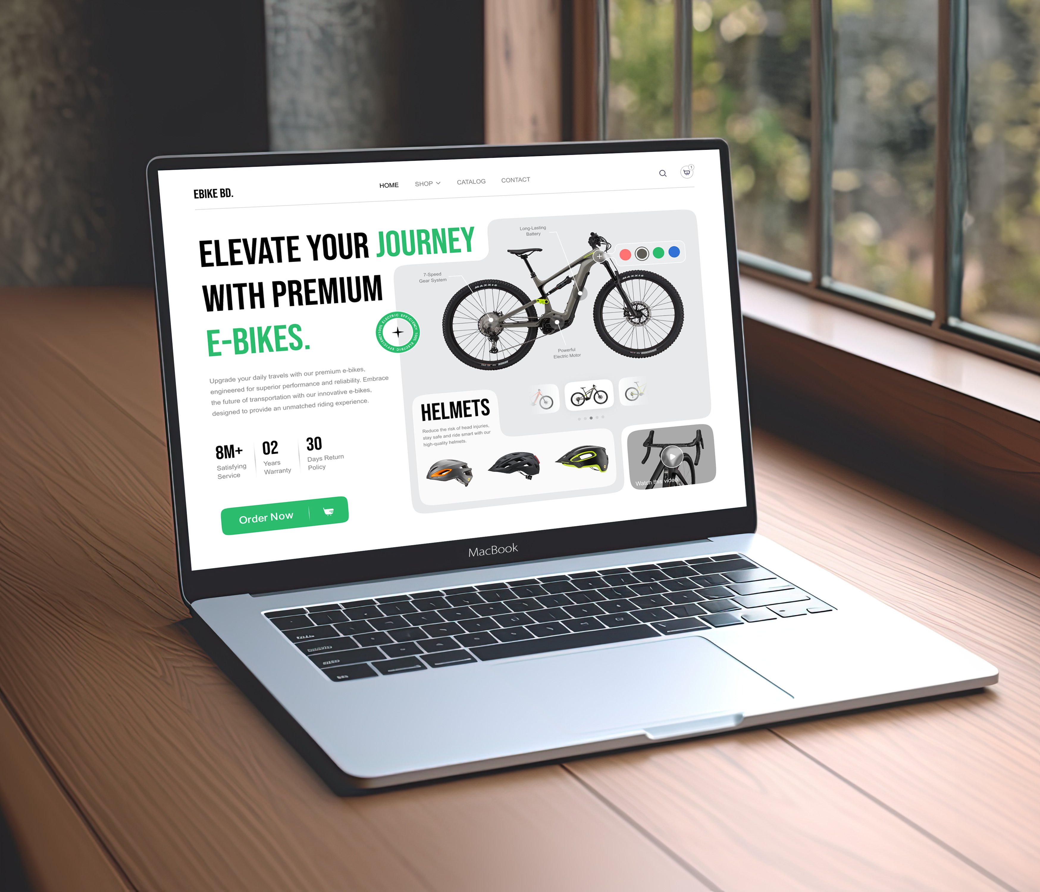 Example of Website UI/UX Design