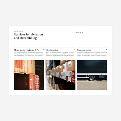 A [UX] C-PIL 3pl branding design logistics product design responsive website transportation ui ux ux design warehousing