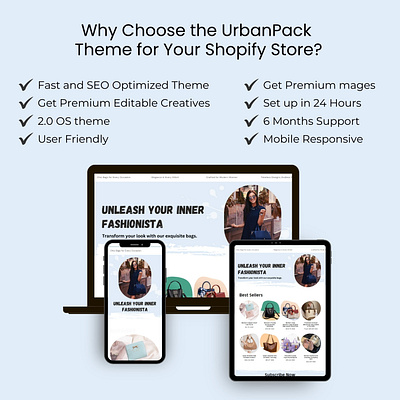 Why Choose Urban Pack Shopify Theme for your store fast shopify theme modern shopify theme premium shopify theme urban pack urban pack premium theme urban pack shopify theme user friendly shopify theme