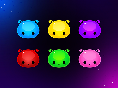 Beat Smash 3D: Aliens alien character cute game game character game icon game item game ui icon illustration item monster music game object piano piano game piano tiles ui uiux virus