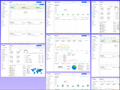 Interactive dashboard 🇰🇼 branding dashbaord fintech illustration landing page oguz project website