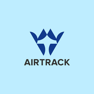 Airtrack Logo Design airlogo airtrack brandidentity branding creativelorgo graphic design illustration logo logodesign vector