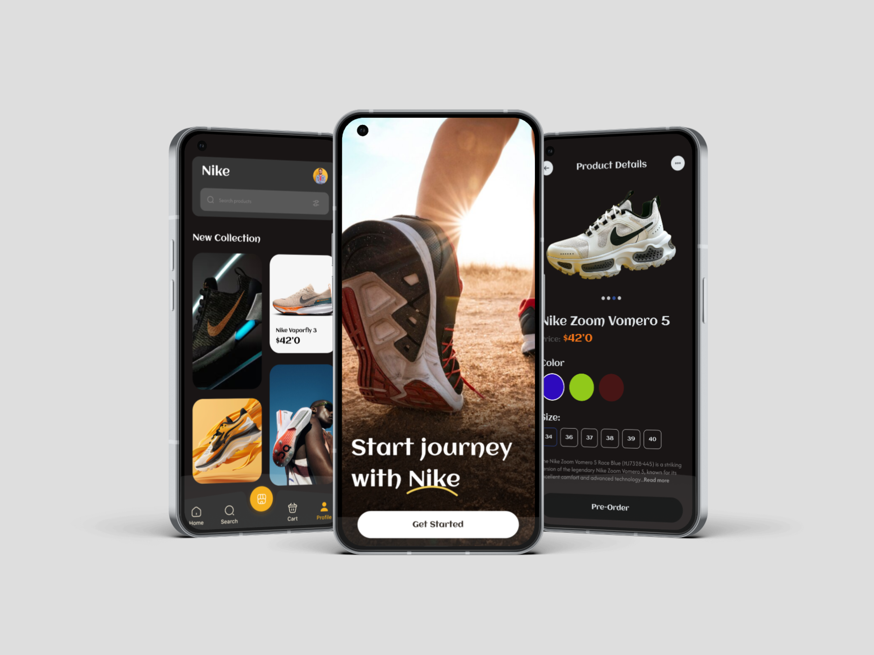 Example of Mobile App UI UX Design