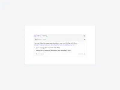 Wize.Inc-details ai card dashboard design details saas searching text typing ui uiux user experience user interface ux