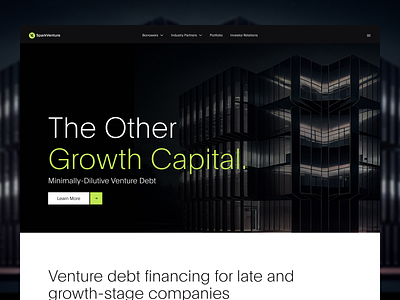 Venture Capital Website capital investment vc venture venture capital venture capital landing page venture capital website web design