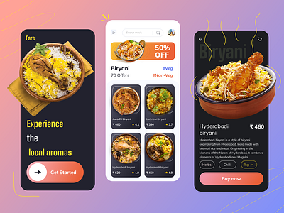 Recipe or Food Order #DailyUi food order uiuxdesign